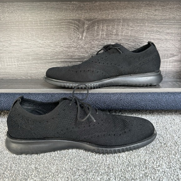 Cole Haan Other - Cole Haan Men's 2.Zerogrand Laser Wingtip Oxford Black Style C28527‎ size 13
